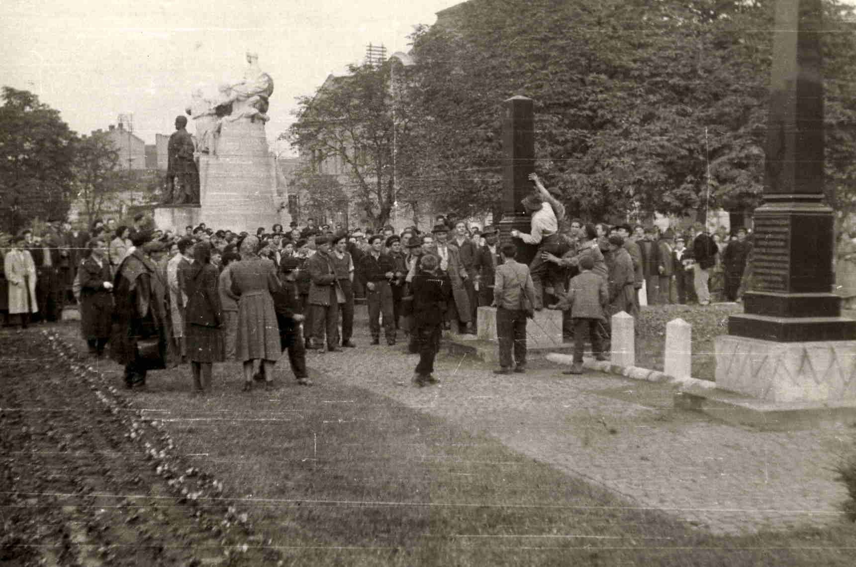 Nyíregyháza, 1956 Kossuth tér
