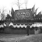 Nyíregyháza vasútállomás átadása 1951