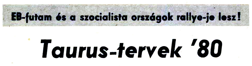 Taurus Rally
