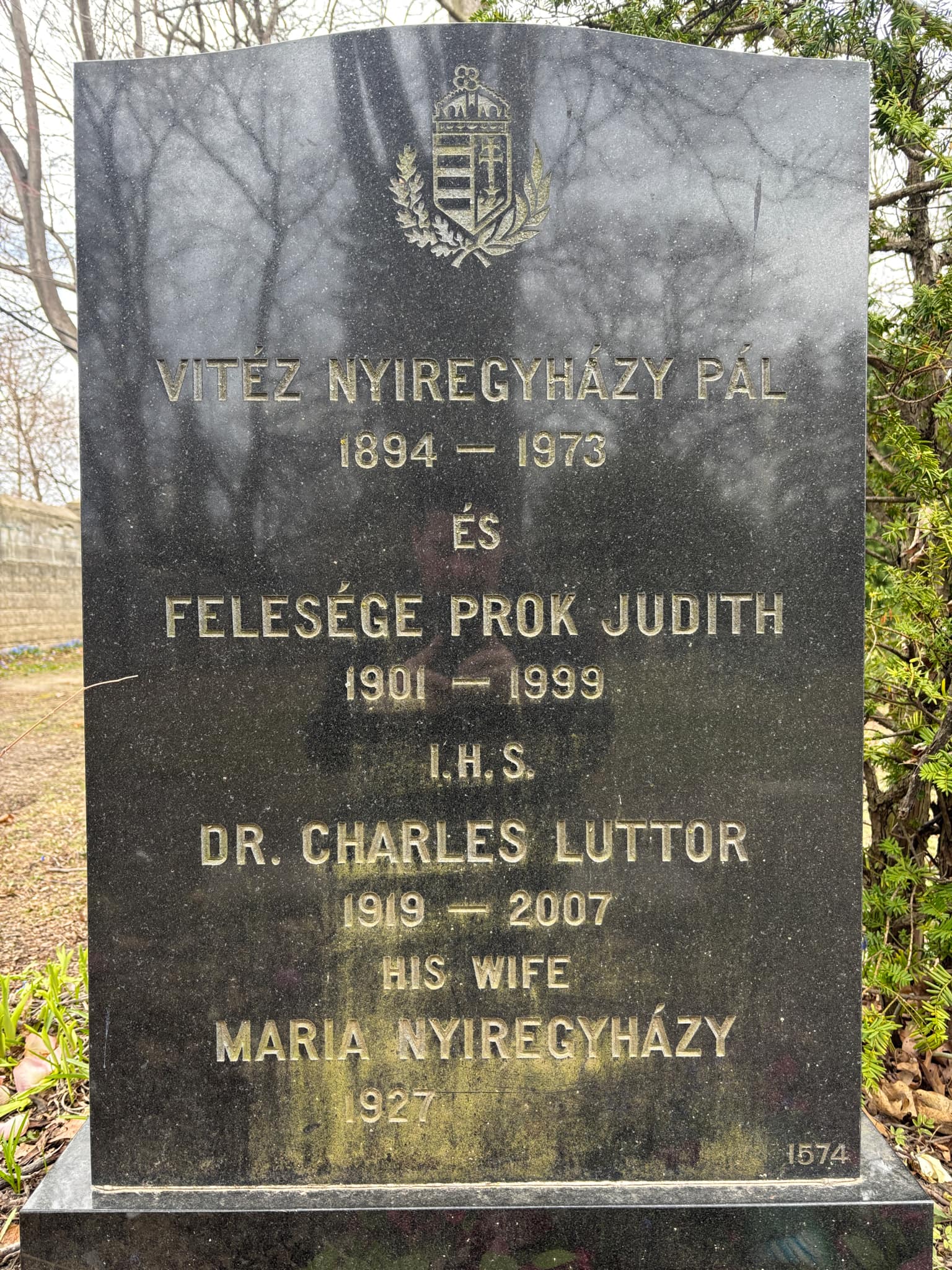 Szohor Pál sírja Nyíregyházy Pál sírja