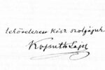 Kossuth Lajos levele