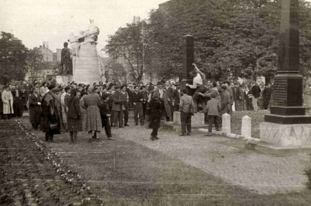 Nyíregyháza, 1956 Kossuth tér